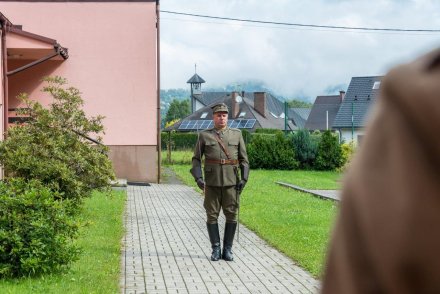 Uroczystość upamiętnienia mjra Adolfa Pilcha